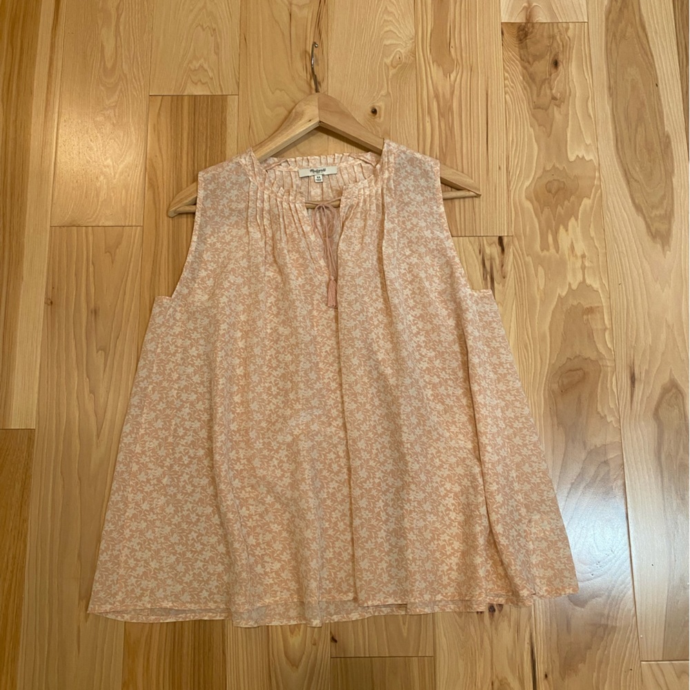 Madewell 100% silk Top